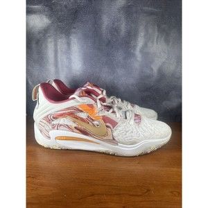 Nike KD 15 All Star Brown Gold Sail White Citron Orange DV1199-100 Men's 16